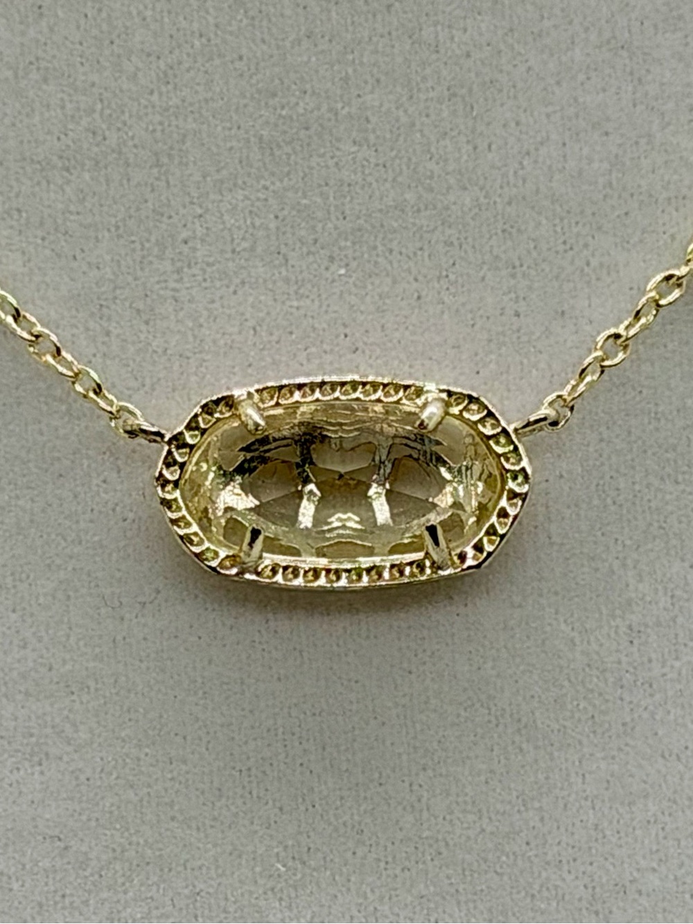 Kendra Scott Clear Elisa in Filigree